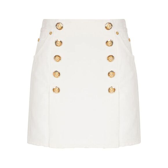 Balmain Women Canvas Skirt